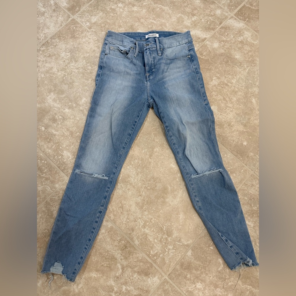 Good American Petite Skinny Jeans size 4/27